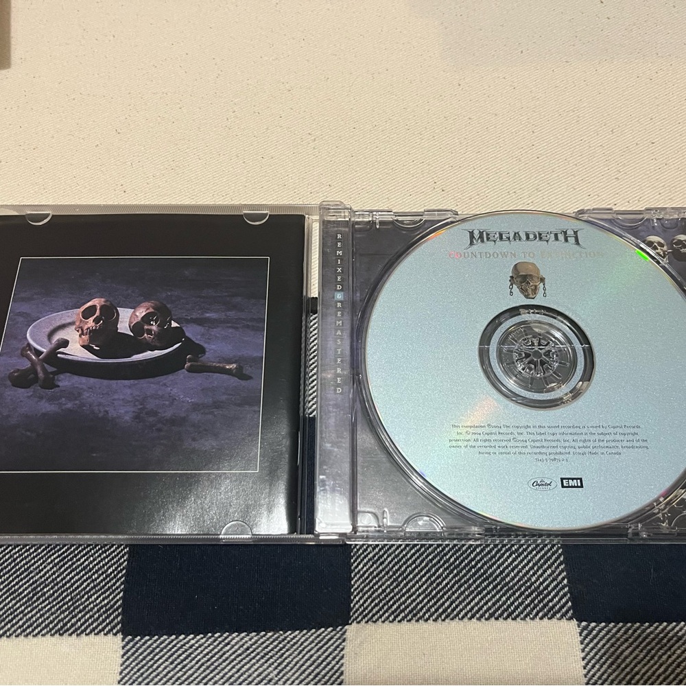 Megadeth CD Countdown to Extinction - Picture 2 of 5
